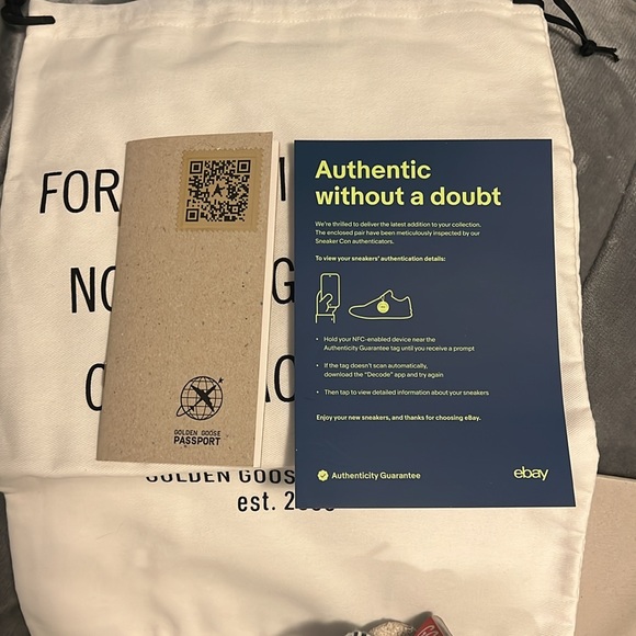 Brand new in box Golden Goose high tops size 39 - Picture 6 of 12